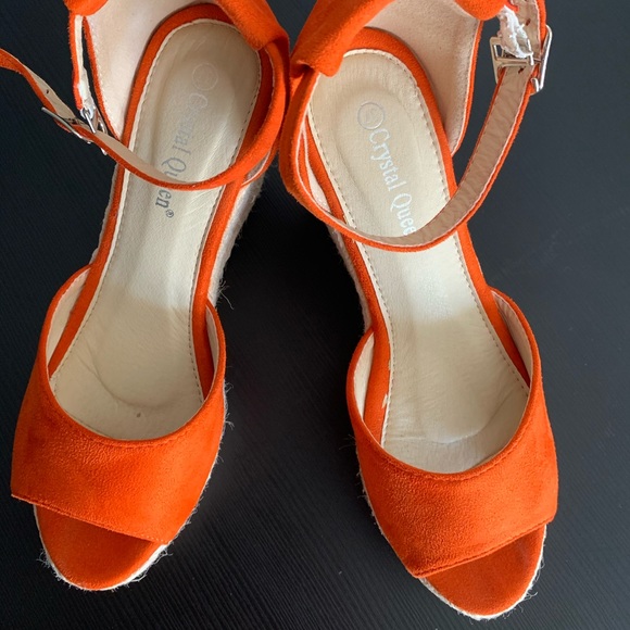 Beautiful Bohemian Esparto Wedges - Picture 4 of 4